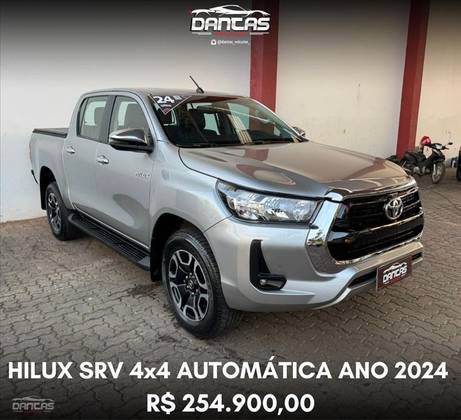 TOYOTA HILUX 2.8 D-4D TURBO DIESEL CD SRV 4X4 AUTOMÁTICO TOYOTA HILUX 2.8 D-4D TURBO DIESEL CD SRV 4X4 AUTOMÁTICO